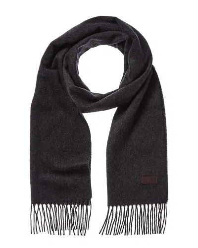 Hickey Freeman Cashmere Scarf In Gray