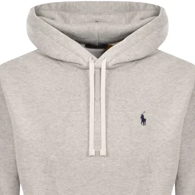 Ralph Lauren Classic Hoodie Light Heather In Brown