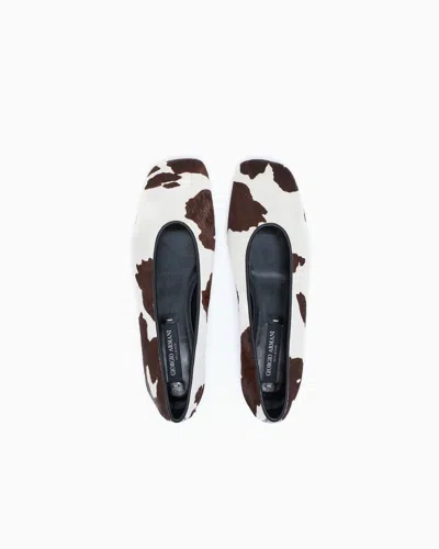 Giorgio Armani Ballerines In Multi