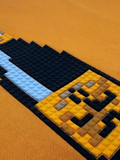 Mostly Heard Rarely Seen 8-bit The Champagne Hoodie In Orange