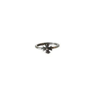 Chrome Hearts Single-cross Ring Silver