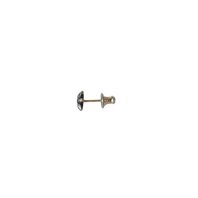 Chrome Hearts Star Stud Earring Silver