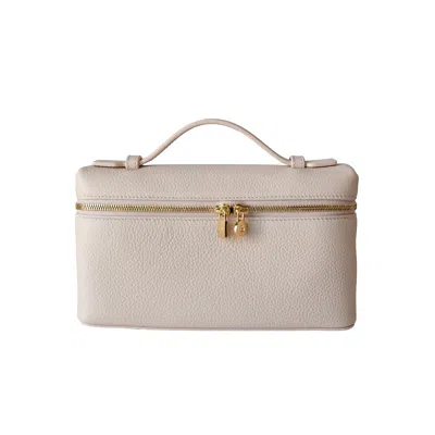 Loro Piana Leather Extra Pocket L19 Pouch Light Pink