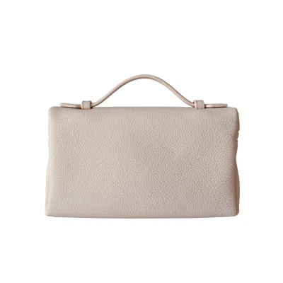 Loro Piana Leather Extra Pocket L19 Pouch Light Pink