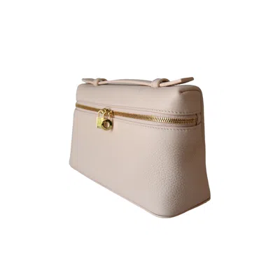 Loro Piana Leather Extra Pocket L19 Pouch Light Pink