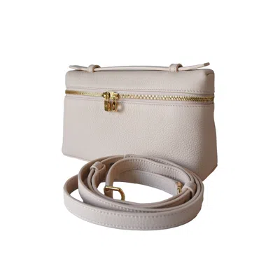 Loro Piana Leather Extra Pocket L19 Pouch Light Pink