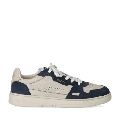 Axel Arigato Low-top Leather And Suede Sneakers In Neutral