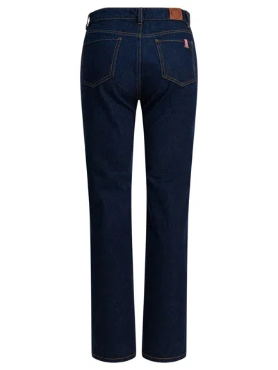 Ines De La Fressange Five-pocket Jeans In Blue