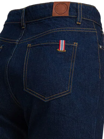 Ines De La Fressange Five-pocket Jeans In Blue