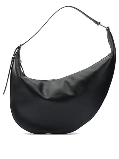 Marni Womens 00r81 Dot Small Leather Hobo Bag In Black