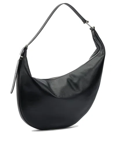 Marni Womens 00r81 Dot Small Leather Hobo Bag In Black