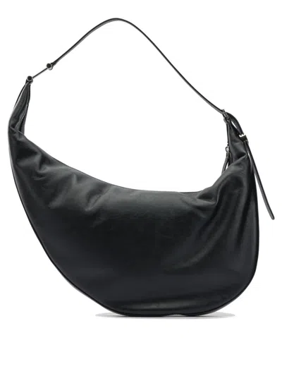 Marni Womens 00r81 Dot Small Leather Hobo Bag In Black