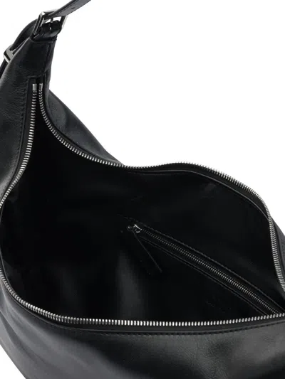 Marni Womens 00r81 Dot Small Leather Hobo Bag In Black