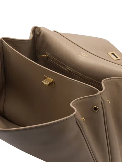 Balenciaga Medium Rodeo Calf Leather Shoulder Bag In Black