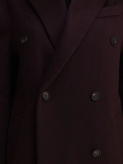 Brunello Cucinelli Cashmere Coat Coats Red In Red