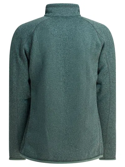 Patagonia "better Sweater" Fleece Jacket In Green