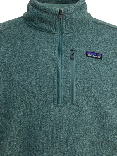 Patagonia "better Sweater" Fleece Jacket In Green