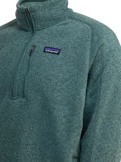 Patagonia "better Sweater" Fleece Jacket In Green