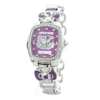 Chronotech Silver Stainless Steel Watch In Metallic