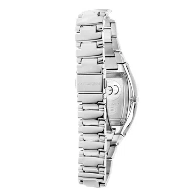 Chronotech Silver Stainless Steel Watch In Gray