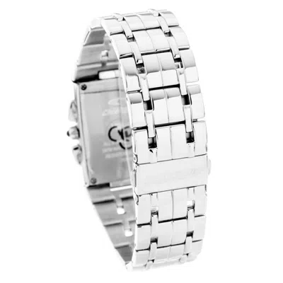 Chronotech Silver Stainless Steel Watch In Metallic