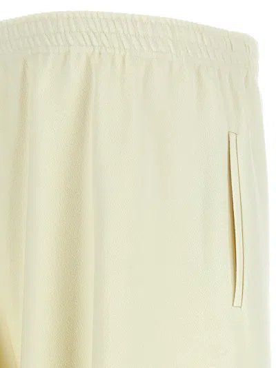 Magda Butrym Joggers With Elastic Cuffs And Pockets In Yellow