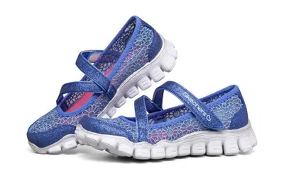 Skechers Flex 2 K 'blue White' In Multi