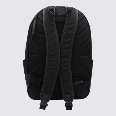 Premiata Versatile Backpack With Multiple Storage Options In Black