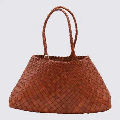 Dragon Diffusion Dark Orange Santa Croce Shoulder Bag
