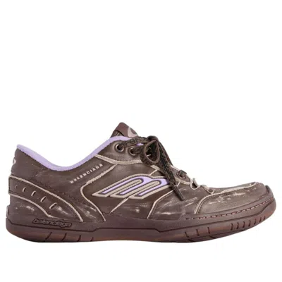 Balenciaga Lace-up Sneakers In Multi