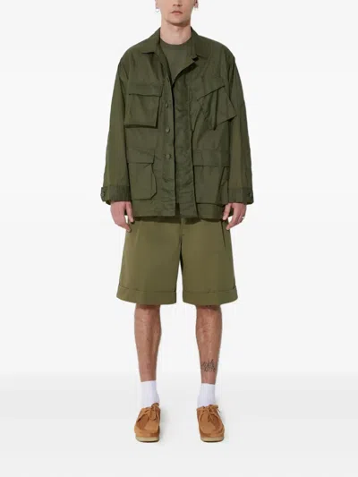 Engineered Garments Pocket Jacket In Green