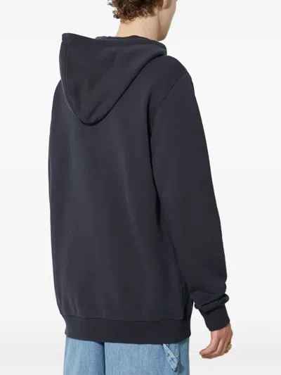 Fjall Raven Fjällräven Logo-print Hoodie In Blue