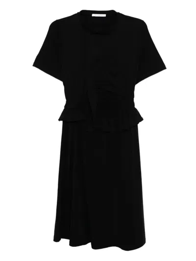 Cecilie Bahnsen Bonnie Midi Dress In Black