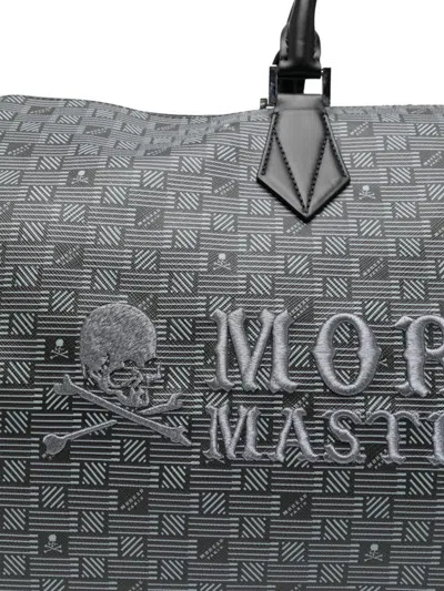 Mastermind Japan X Moreau Small Patterned Holdall In Gray