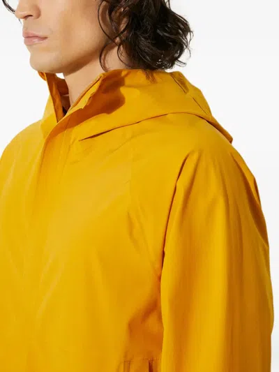 Fjall Raven Hooded Jacket In Yellow