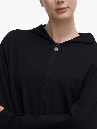 LOGO印花拉链连帽衫