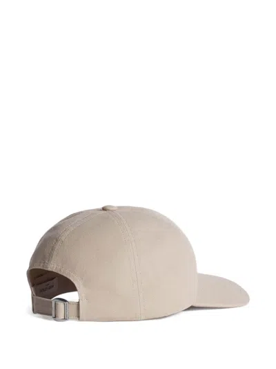 Maison Kitsuné Baby Fox Cap In Neutral