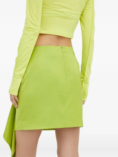 Gestuz Drape Skirt In Green