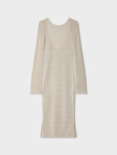 White & Warren Cotton Tape Cover-up Dress In Ecru In Neutral