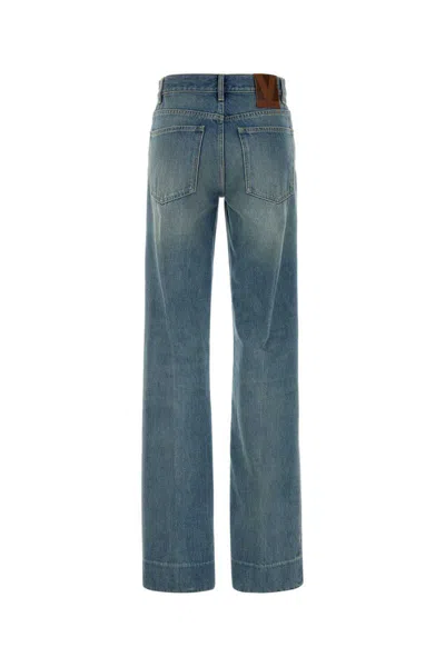 Valentino Garavani Denim Jeans In Blue