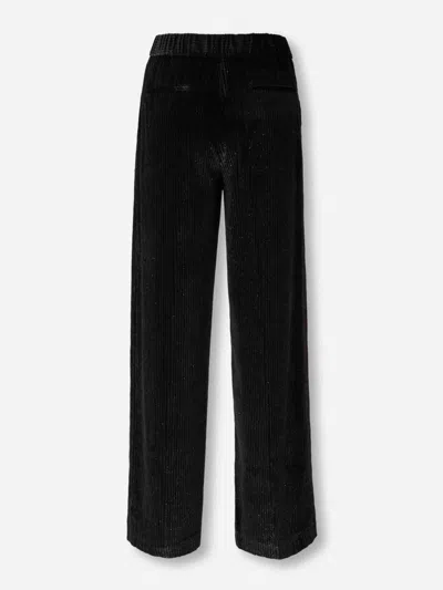 Peserico Flared Pants In Black