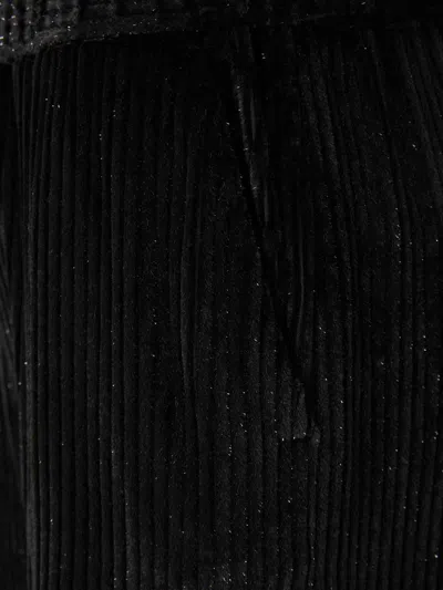 Peserico Flared Pants In Black