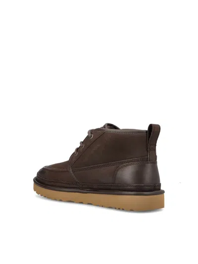 Ugg Neumel Moc Lace-up Boots In Brown
