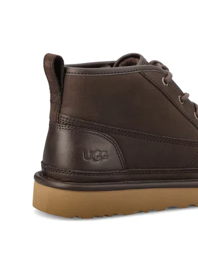 Ugg Neumel Moc Lace-up Boots In Brown