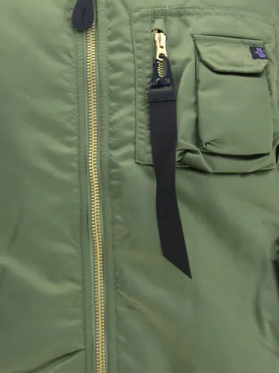 Alpha Industries Zip Pocket Gilets In Green