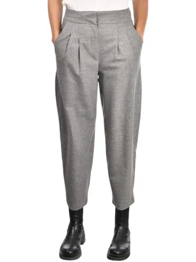Gran Sasso Pleated Trousers In Gray