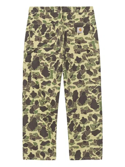Carhartt Wip Duck Single Knee Pant Clothing In Green