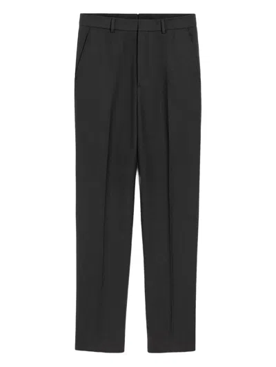 Ami Alexandre Mattiussi Ami Paris Trousers Wide Clothing In Black