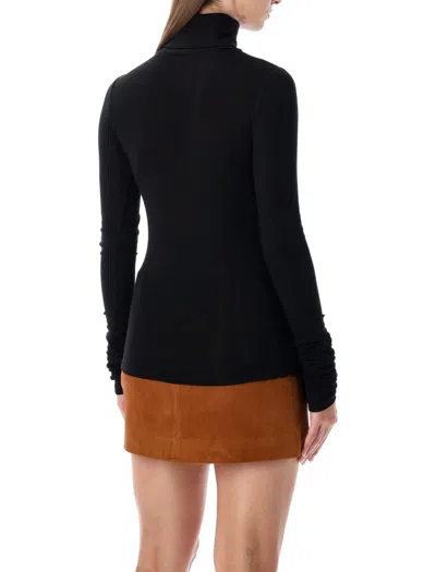 The Garment Bree Long Turtleneck Top In Black