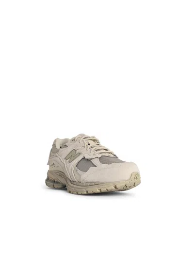 New Balance '2002r' Sneakers In Mesh And Natural Suede In Neutral